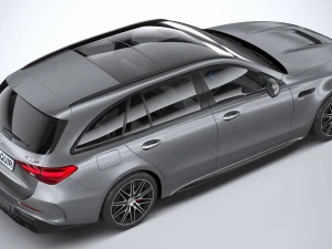 Mercedes-Benz C63S AMG E Performance Estate 2023 Modelo 3D