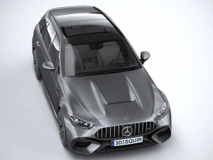 Mercedes-Benz C63S AMG E Performance Estate 2023 Modelo 3D