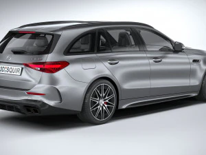 Mercedes-Benz C63S AMG E Performance Estate 2023 Modelo 3D
