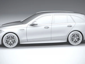 Mercedes-Benz C63S AMG E Performance Estate 2023 Modelo 3D