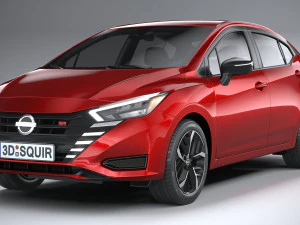 Nissan Versa 2023 3D Model