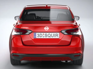 Nissan Versa 2023 3D Model