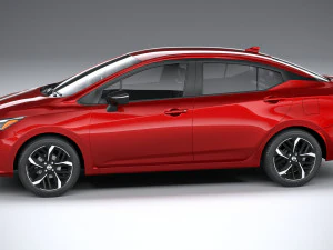 Nissan Versa 2023 3D Model