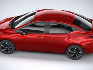 Nissan Versa 2023 3D Model