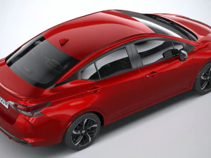 Nissan Versa 2023 3D Model