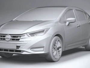 Nissan Versa 2023 3D Model