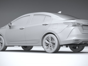Nissan Versa 2023 Modelo 3D