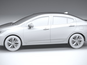 Nissan Versa 2023 Modelo 3D