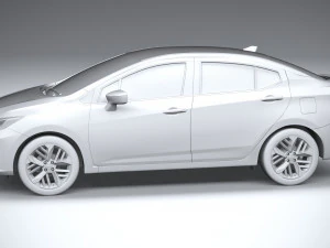 Nissan Versa 2023 3D Model