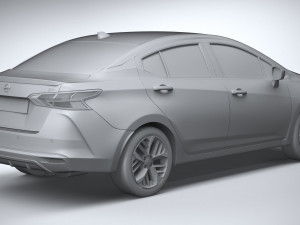 Nissan Versa 2023 Modelo 3D