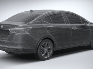 Nissan Versa 2023 Modelo 3D