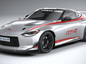 Nissan Z GT4 2023 Modelo 3D