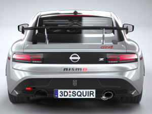 Nissan Z GT4 2023 Modelo 3D