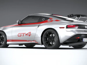 Nissan Z GT4 2023 3D Model