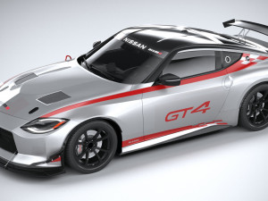 Nissan Z GT4 2023 Modelo 3D