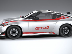 Nissan Z GT4 2023 Modelo 3D