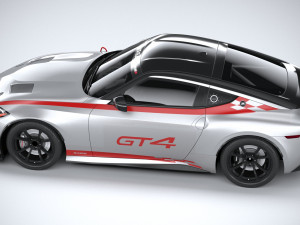 Nissan Z GT4 2023 Modelo 3D