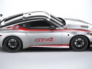 Nissan Z GT4 2023 3D Model