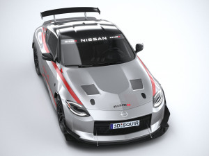 Nissan Z GT4 2023 Modelo 3D