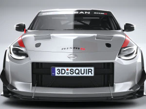 Nissan Z GT4 2023 3D Model