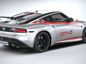 Nissan Z GT4 2023 Modelo 3D