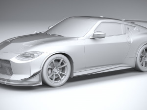 Nissan Z GT4 2023 Modelo 3D