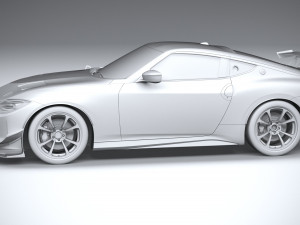 Nissan Z GT4 2023 Modelo 3D