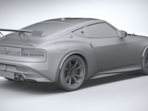 Nissan Z GT4 2023 Modelo 3D