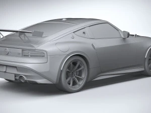 Nissan Z GT4 2023 3D Model