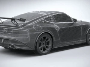 Nissan Z GT4 2023 3D Model