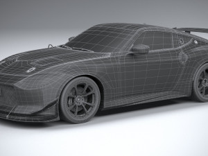 Nissan Z GT4 2023 Modelo 3D
