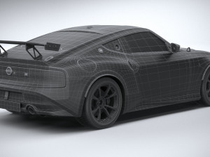 Nissan Z GT4 2023 Modelo 3D