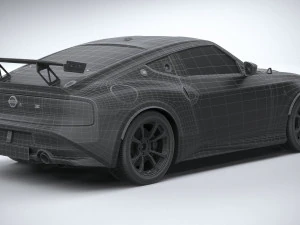 Nissan Z GT4 2023 3D Model