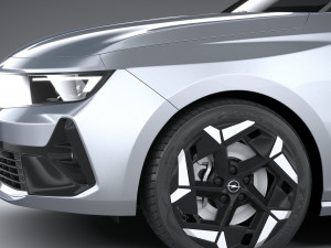 Opel Astra GSE 2023 Modelo 3D
