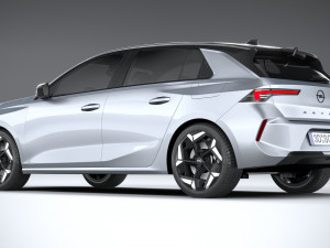 Opel Astra GSE 2023 Modelo 3D