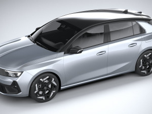 Opel Astra GSE 2023 Modelo 3D