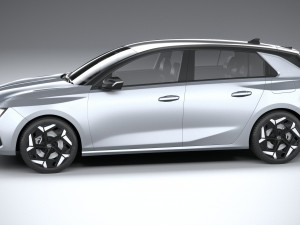 Opel Astra GSE 2023 Modelo 3D