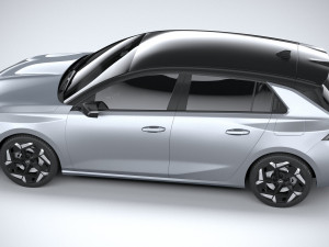 Opel Astra GSE 2023 Modelo 3D