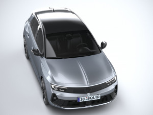 Opel Astra GSE 2023 Modelo 3D