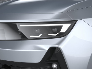 Opel Astra GSE 2023 Modelo 3D