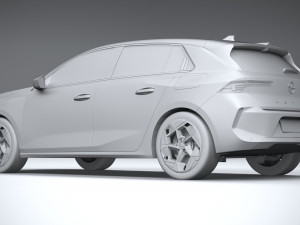Opel Astra GSE 2023 Modelo 3D