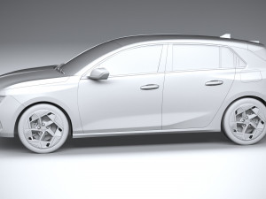 Opel Astra GSE 2023 Modelo 3D