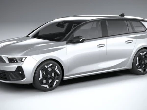 Opel Astra Sport Tourer GSE 2023 Modello 3D