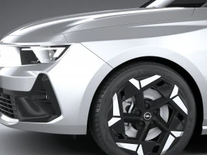 Opel Astra Sports Tourer GSE 2023 Modelo 3D