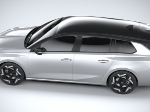Opel Astra Sports Tourer GSE 2023 3D Model