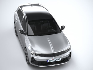 Opel Astra Sports Tourer GSE 2023 3D Model