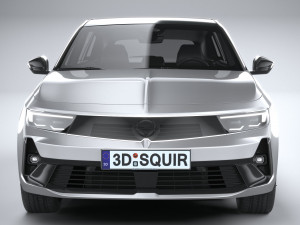 Opel Astra Sports Tourer GSE 2023 3D Model