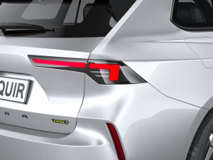 Opel Astra Sports Tourer GSE 2023 3D Model