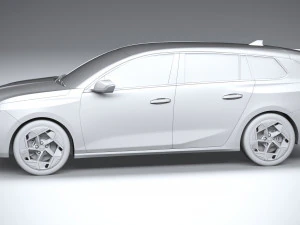 Opel Astra Sports Tourer GSE 2023 Modelo 3D