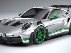 Porsche 911 GT3RS 2023 Modelo 3D